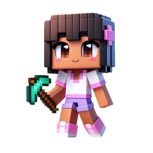 استیکر پارچه و لباس پاد آفرین طرح ماینکرافت کد 1384