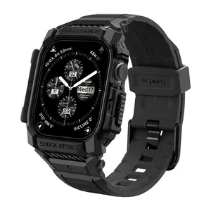 بند اسپیگن مدل Rugged Armor Pro مناسب برای اپل واچ 46 MM