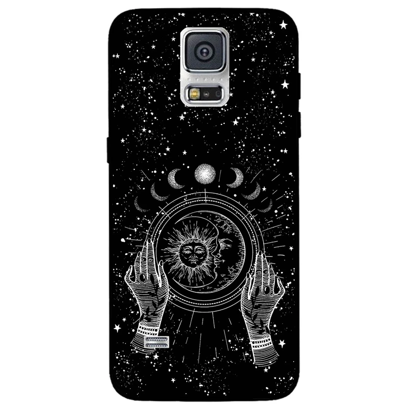 کاور مگافون طرح ماه و خورشید مدل 1892 مناسب برای گوشی موبایل سامسونگ Galaxy S5         