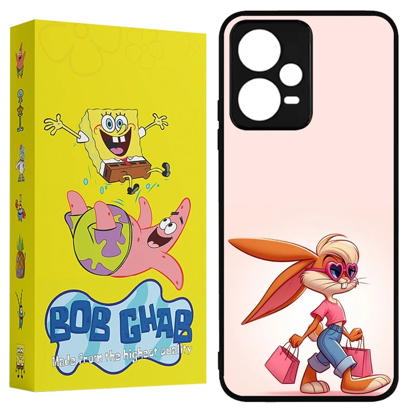 کاور باب قاب طرح خرگوش مدل X5CHB مناسب برای گوشی موبایل شیائومی Poco X5 Pro 5G