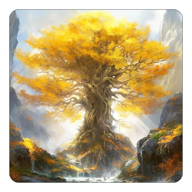 مگنت کاکتی طرح نقاشی رنگ روغن مدل mp70728