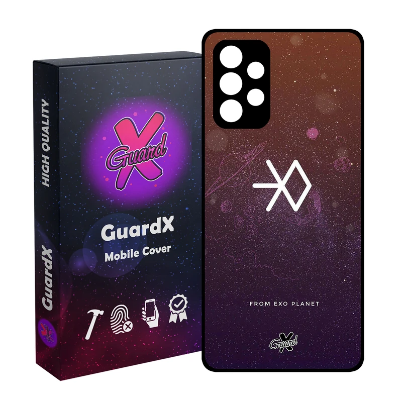 کاور گارد ایکس طرح Exo مدل Glass10021 مناسب برای گوشی موبایل سامسونگ Galaxy A52s