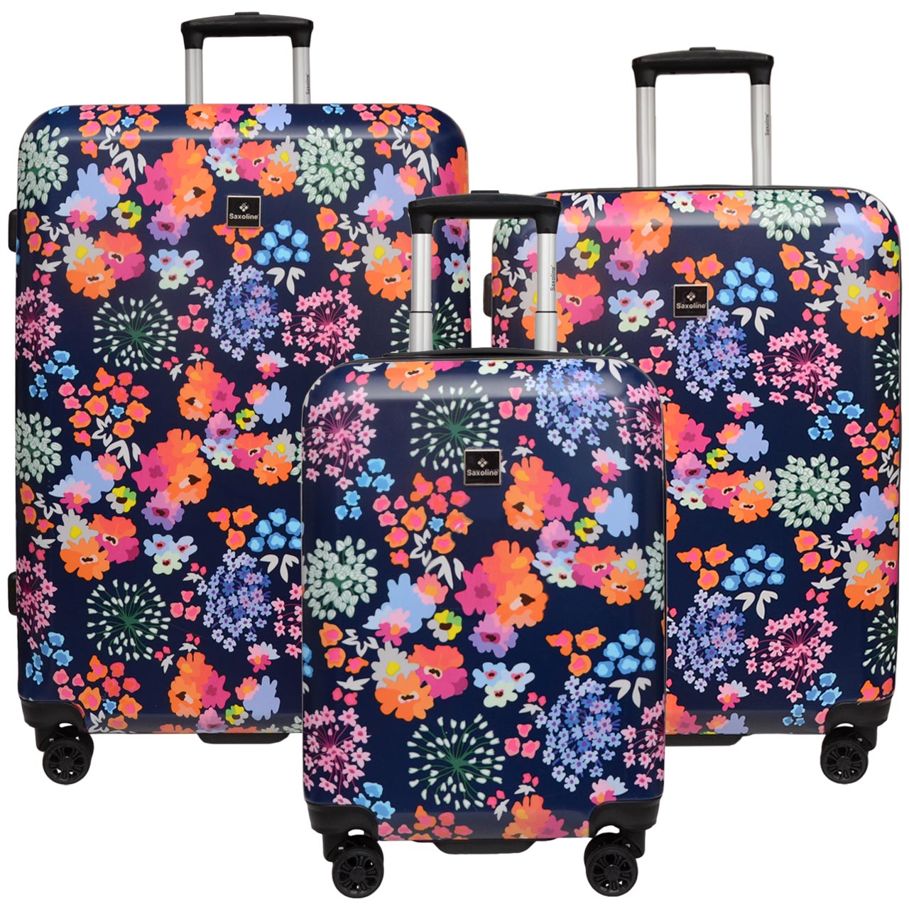 چمدان ساکسولاین مدل AROMA کد 1454 – 700711 مجموعه سه عددی