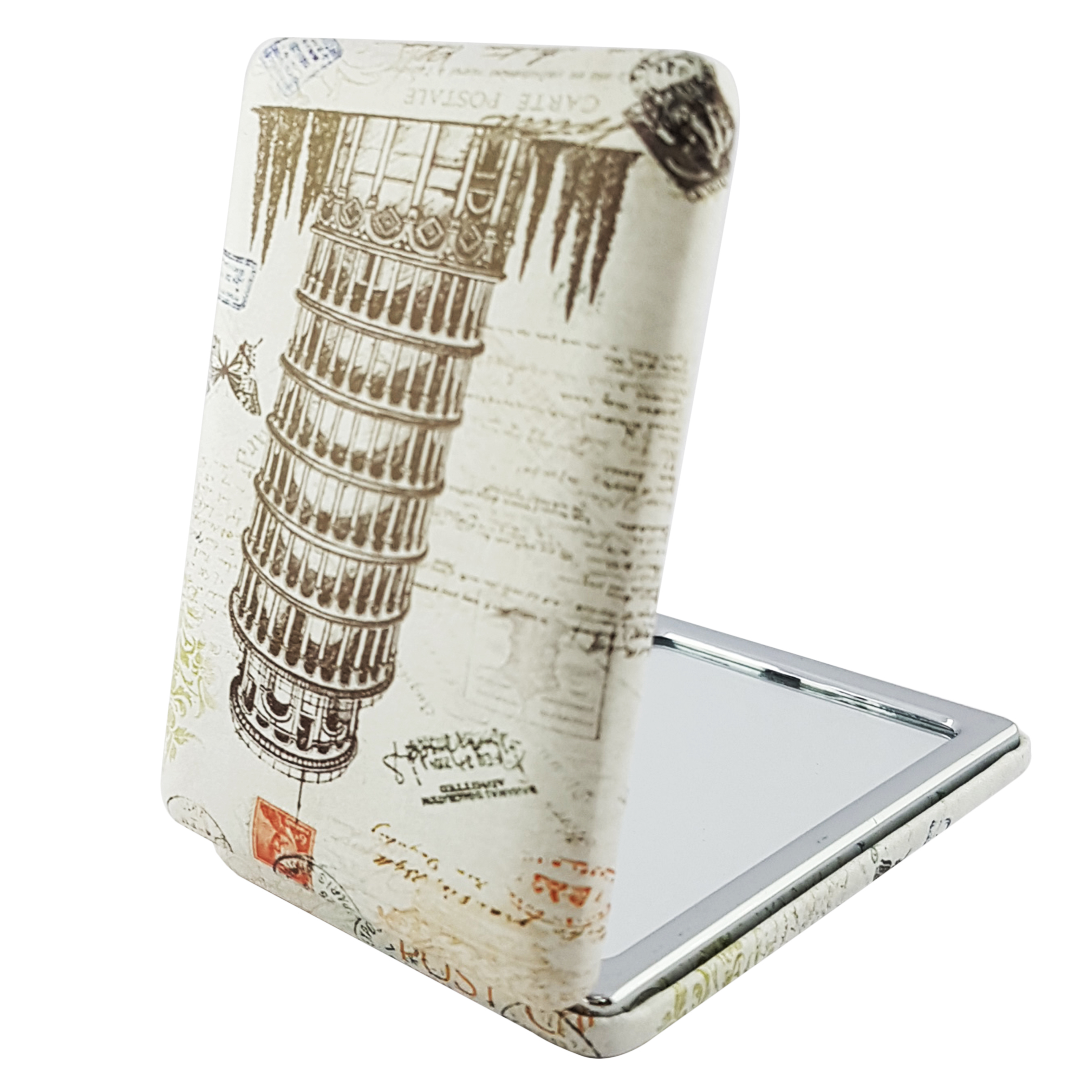 آینه جیبی طرح برج پیزا کد 27