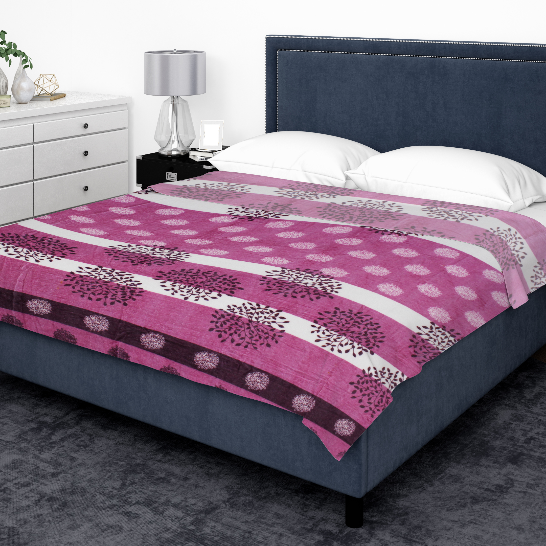 پتو مسافرتی شاران هوم مدل مخملی دو نفره سایز 180×220 سانتی متر