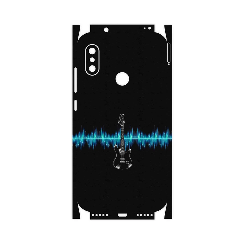 برچسب پوششی ماهوت مدل Electric Guitar-FullSkin مناسب برای گوشی موبایل شیائومی Redmi Note 6 Pro