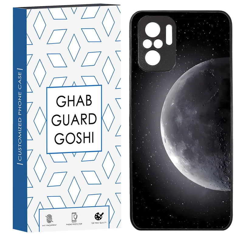 کاور قاب گارد گوشی طرح ماه کد TPU-077 مناسب برای گوشی موبایل شیائومی Redmi Note 10 4g / Redmi Note 10s / Poco m5s