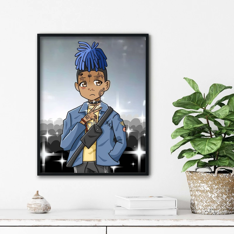 تابلو آتریسا طرح تنتاسیون xxxtentasion مدل ATt064