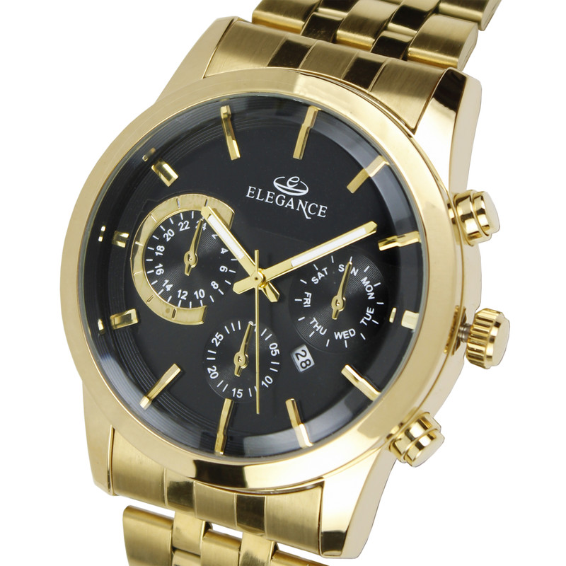 ساعت مچی عقربهای مردانه کوارتز الگنگس مدل EMT7000