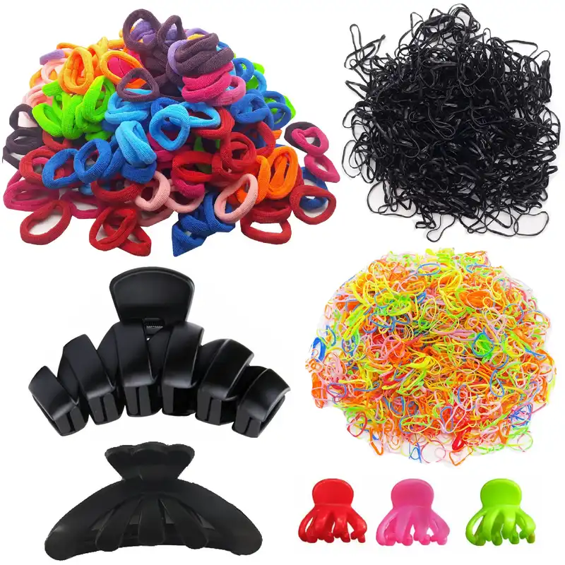 ست کش و کلیپس مو زنانه آی جواهر کد B256 مجموعه 256 عددی