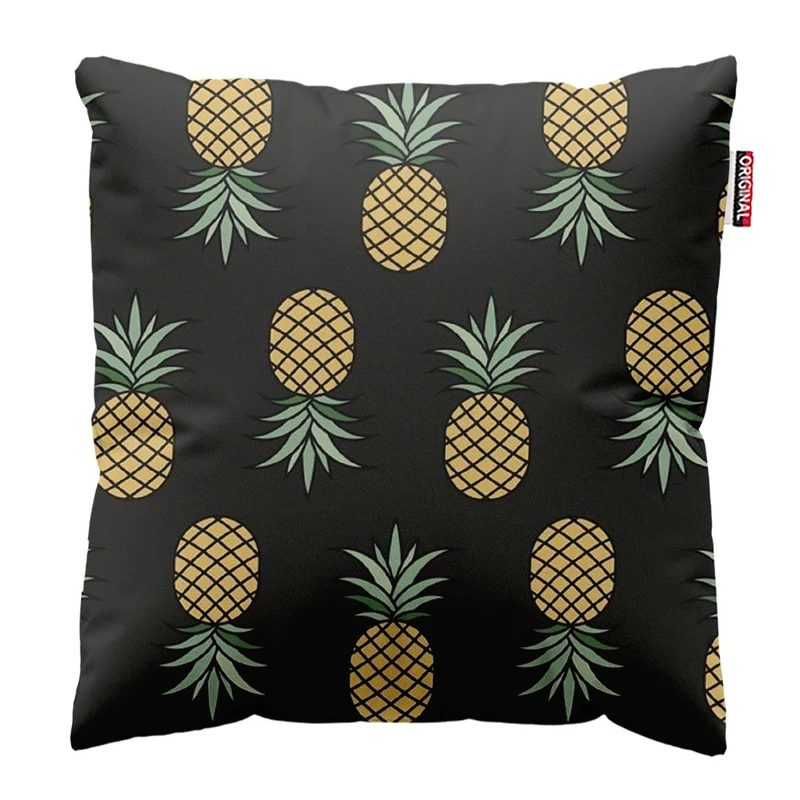 کوسن پاد آفرین طرح آناناس سایز 30*30 سانتی متر