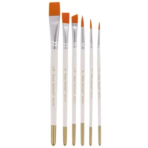قلم مو کیپ اسلیمینگ مدل Paint-06 مجموعه 6 عددی