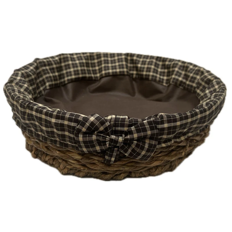 سبد نان و سبزی مدل گرد حصیری C 25