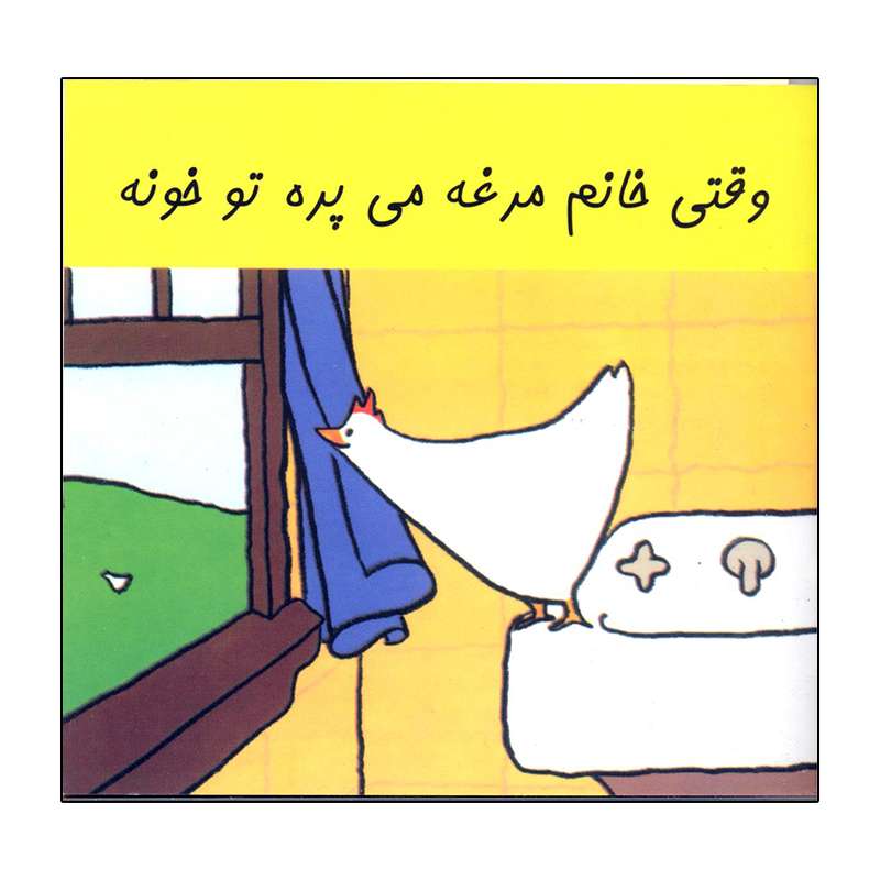 کتاب وقتی خانم مرغه می پره تو خونه اثر جانت مورگان انتشارات هنر آبی