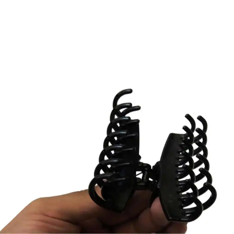 کلیپس مو زنانه مدل شمعی دندانه دوبل