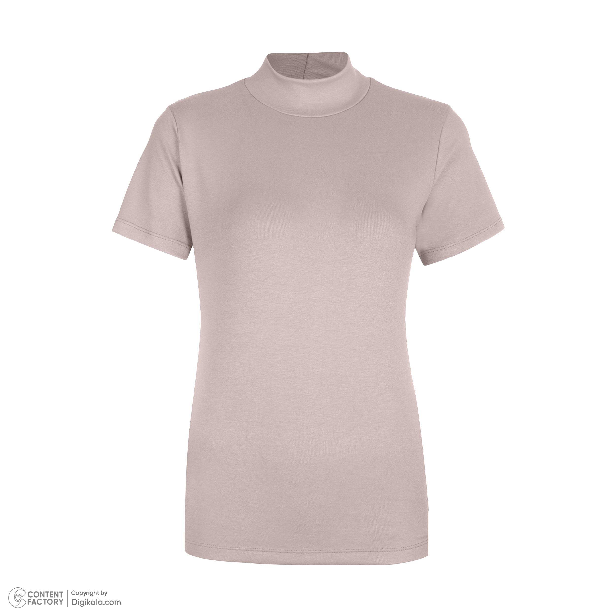 تی شرت آستین کوتاه زنانه برنس مدل باربارا-27 رنگ کرم -  - 2