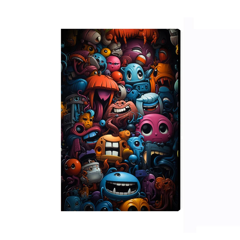 تابلو شاسی عرش مدل فانتزی استیکر کد As2328