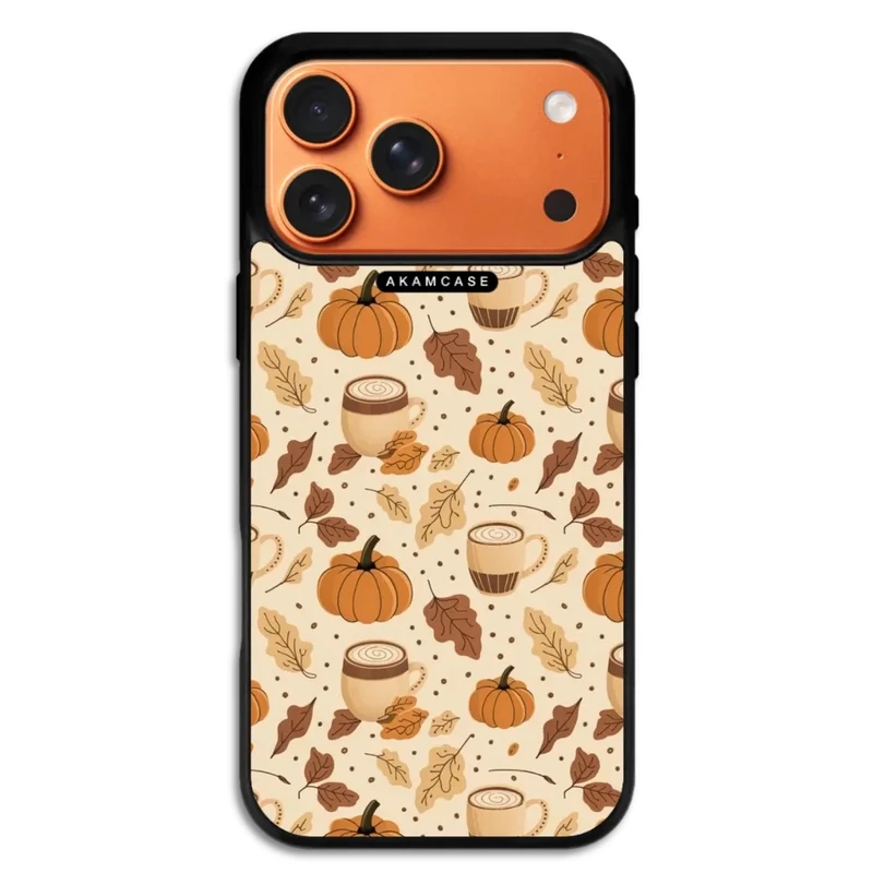 کاور آکام مدل AMC-WA17PROMAX-PUMPKIN-24 مناسب برای گوشی موبایل اپل iPhone 17 Pro Max