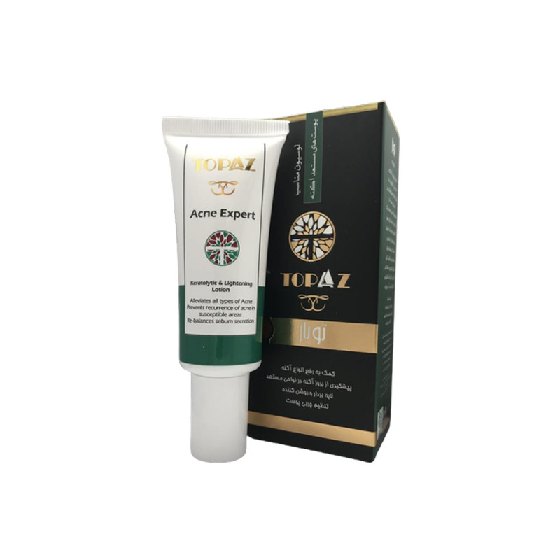 لوسیون ترمیم کننده توپاز مدل اکسپرت حجم 40 میلی لیتر