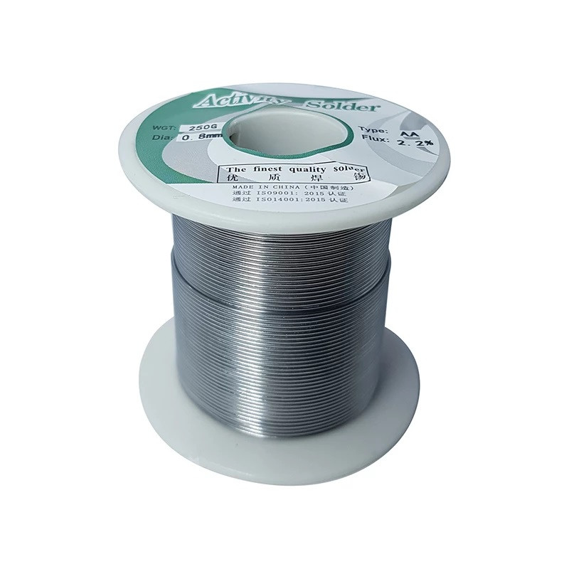 سیم لحیم اکتیویتی مدل 0.8mm وزن 500 گرم