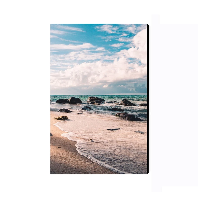 تابلو شاسی عرش مدل فانتزی منظره طبیعت ساحل کد As4035