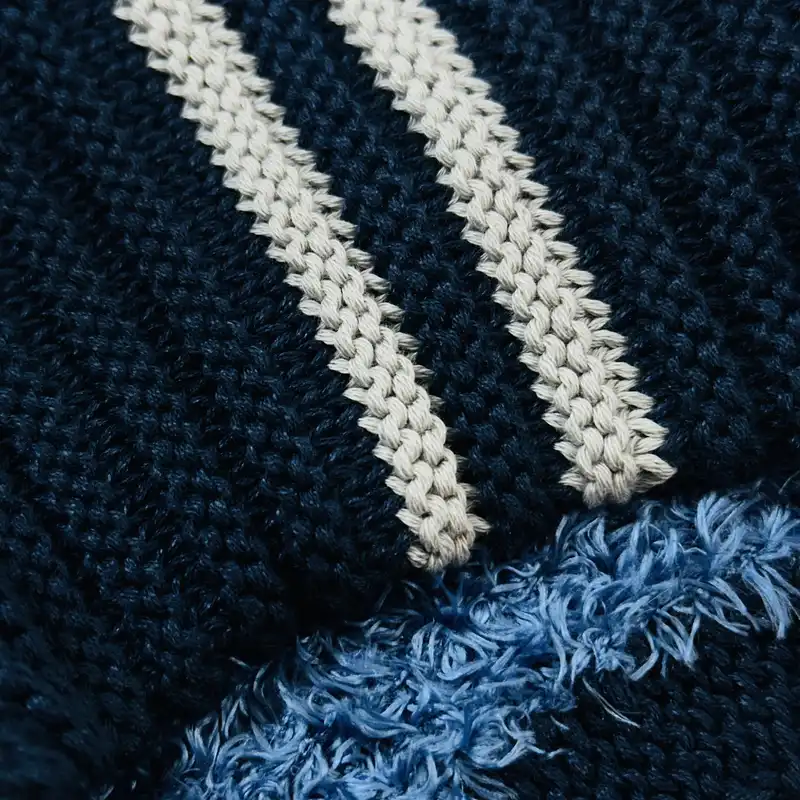 ست کلاه و شال گردن بافتنی نوزادی مدل 72006