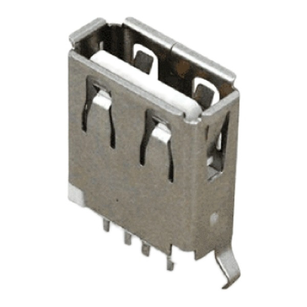 کانکتور مادگی USB A مدل ایستاده