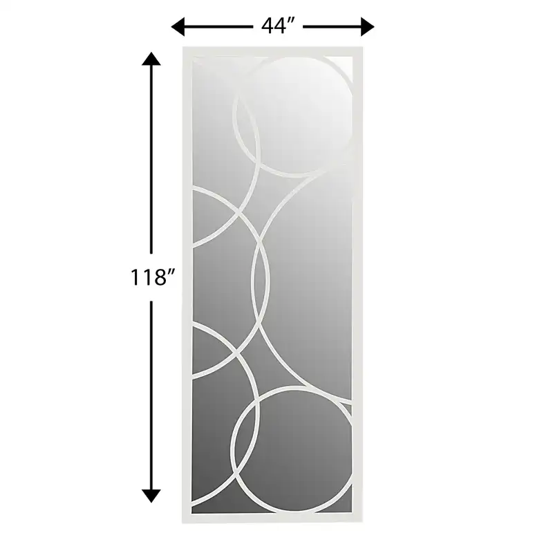 آینه الف مدل قدی طرح کهکشان