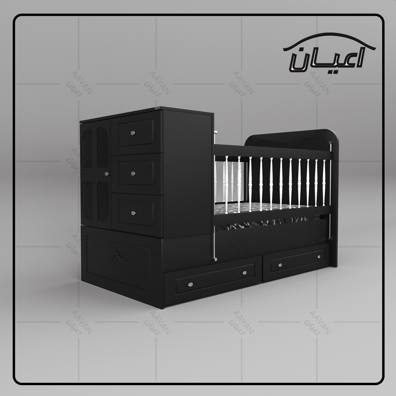 تختخواب کودک اعیان مدل FH454