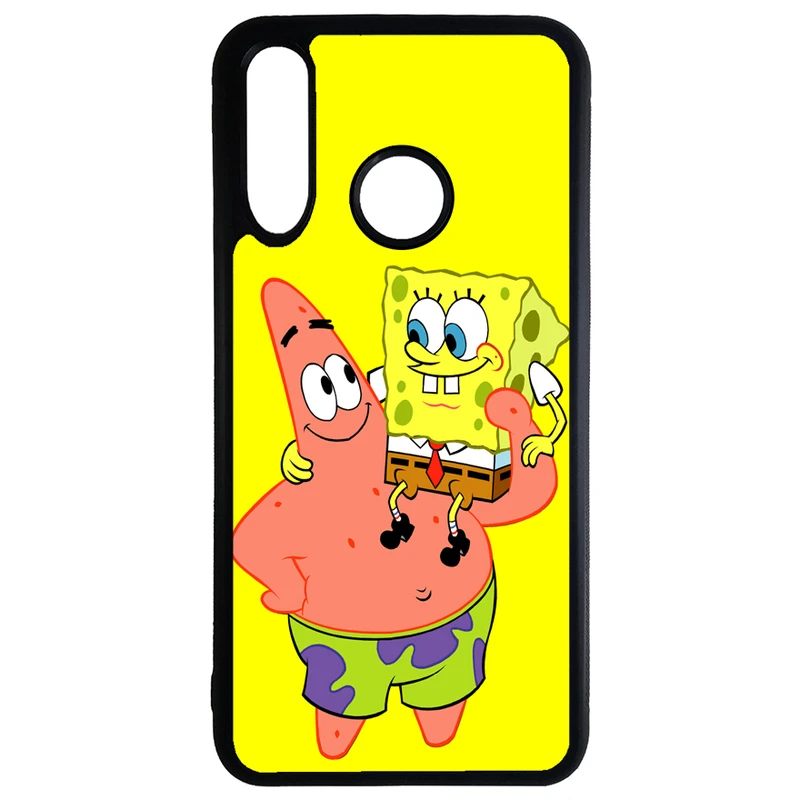 کاور طرح باب اسفنجی کد 1146 مناسب برای گوشی موبایل هوآوی y7p