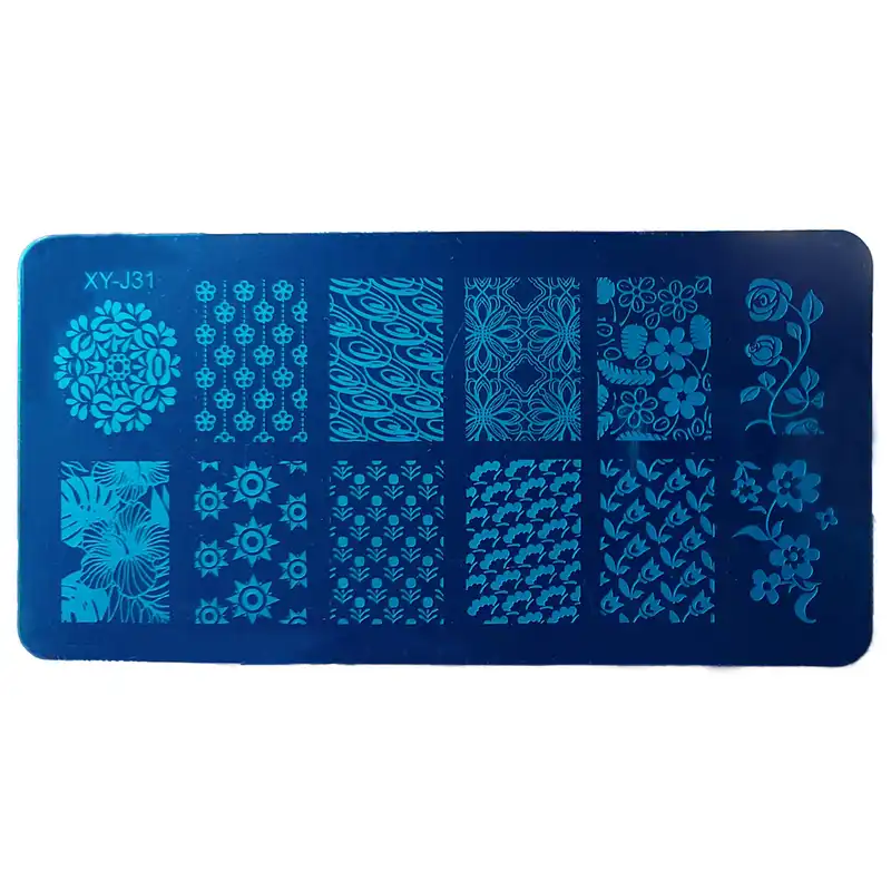 شابلون طراحی ناخن مدل XY-J31