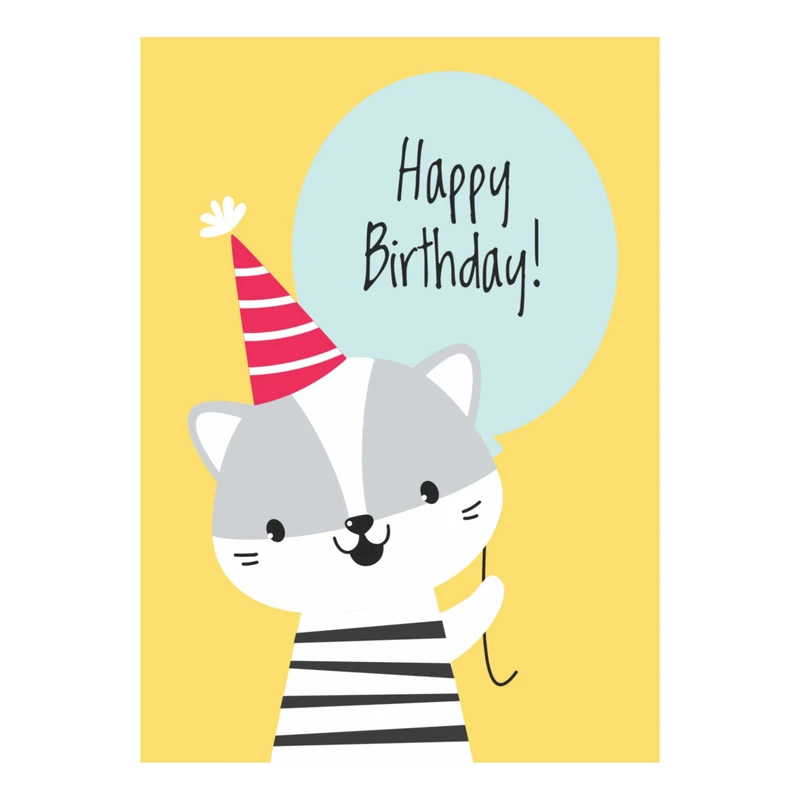 کارت پستال مدل Happy birthday کد 37