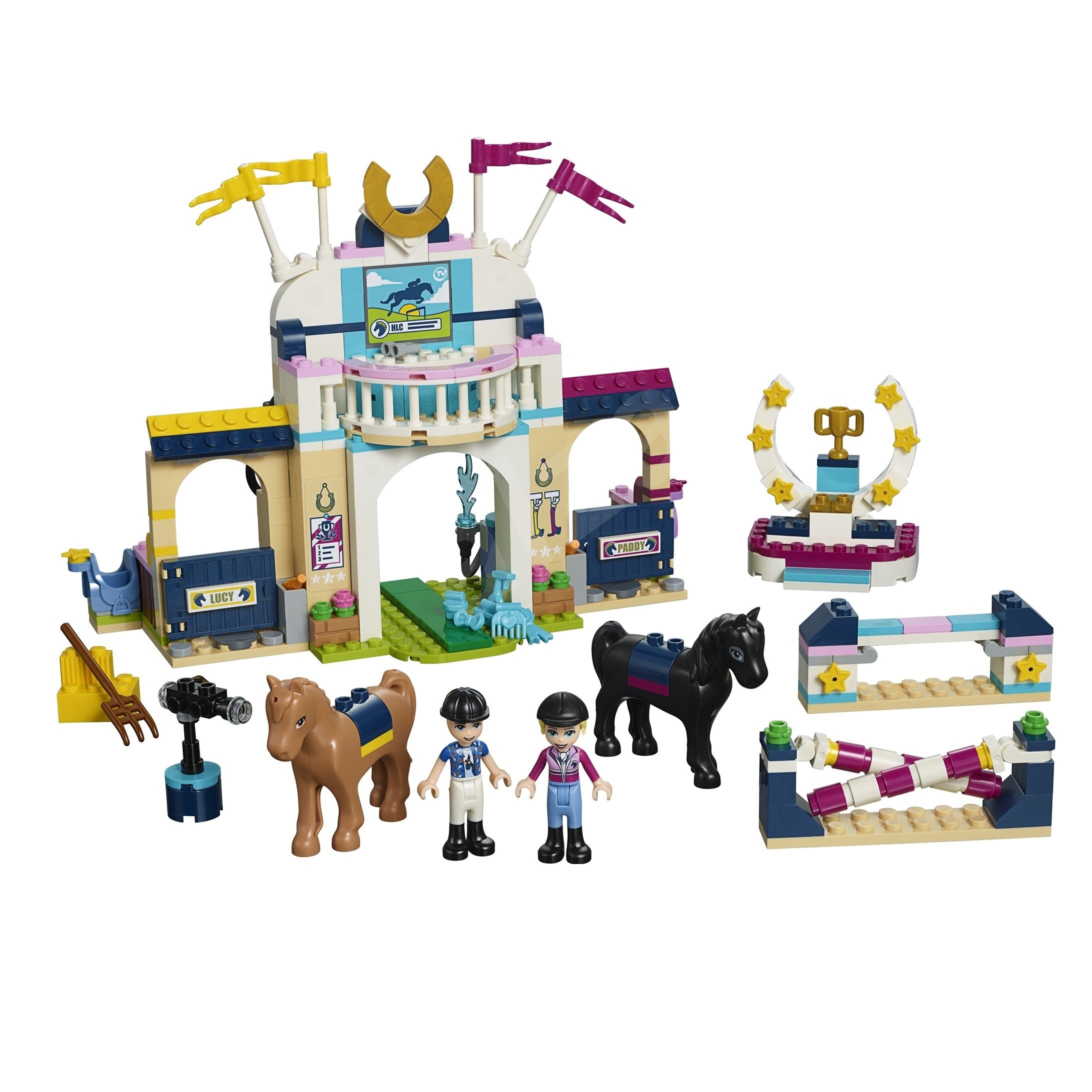 لگو سری Friends مدل 41367 Stephanie s Horse Jumping Playset