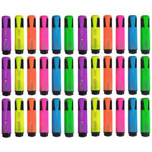 ماژیک علامت گذار هپو مدل فلورسنت بسته 36 عددی