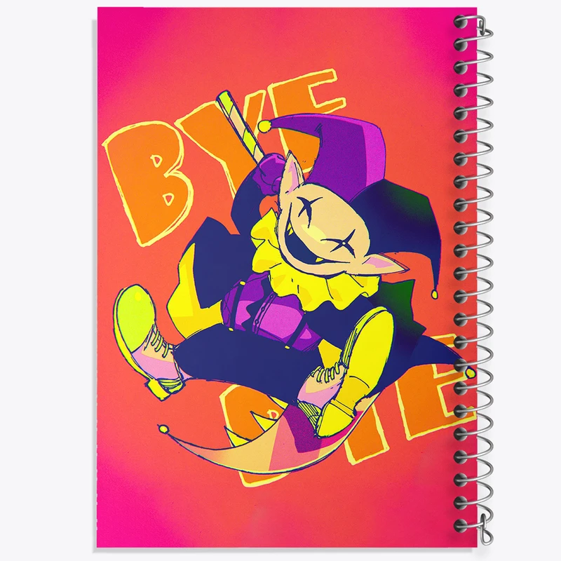 دفتر مشق 100 برگ خندالو طرح بازی آندرتیل (Undertale) کد 31761