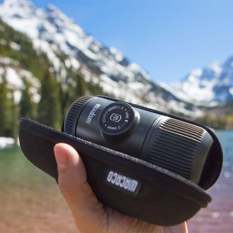 اسپرسوساز سفری واکاکو مدل Nanopresso  به همراه کیف حمل