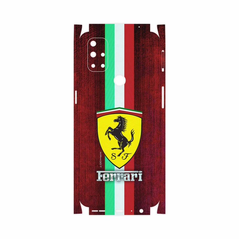 برچسب پوششی ماهوت مدل Ferrari-FullSkin مناسب برای گوشی موبایل وان پلاس Nord N10 5G
