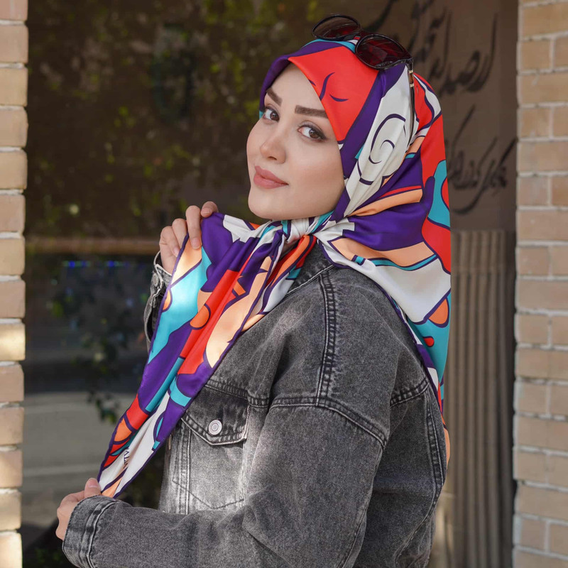 شال زنانه مدل ابریشم 90 دست دوز لاکچری کد ana-2950 شال زنانه مدل ابریشم 90 دست دوز لاکچری کد ana-2950
