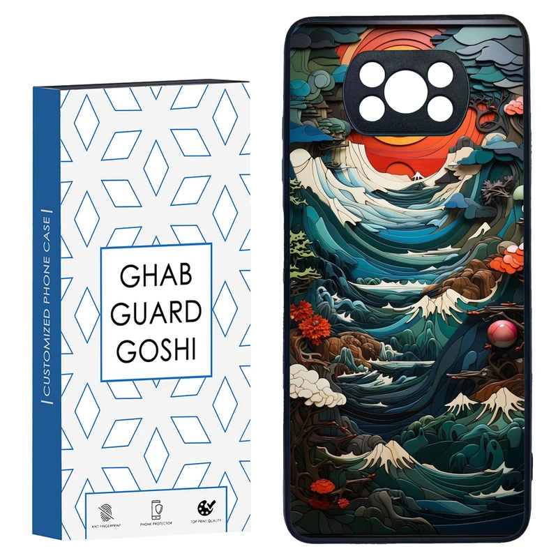 کاور قاب گارد گوشی طرح منظره کد TPU-205 مناسب برای گوشی موبایل شیائومی POCO X3 / X3 PRO / X3 NFC