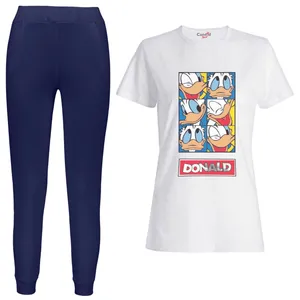 ست تی شرت و شلوار زنانه مدل 812