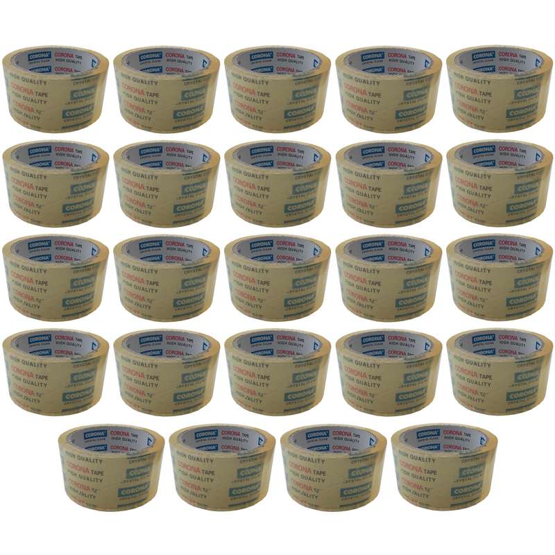 چسب پهن کرونا مدل 50mic عرض 4.8 سانتی متر بسته 24 عددی