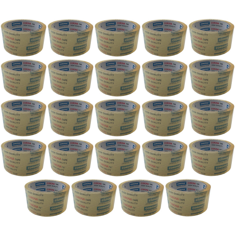 چسب پهن کرونا مدل 50mic عرض 4.8 سانتی متر بسته 24 عددی