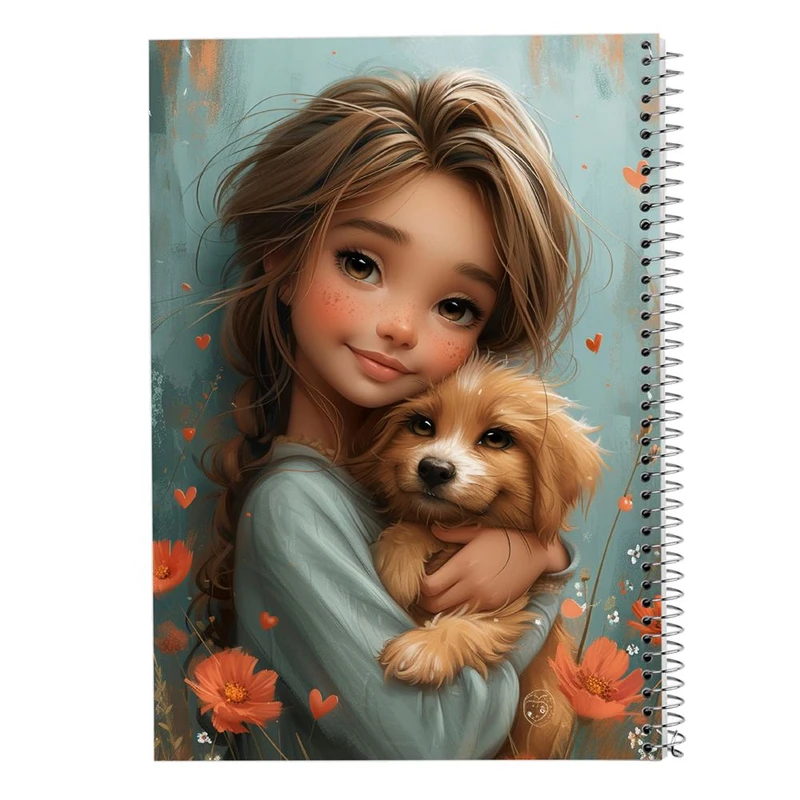 دفتر شطرنجی 50 برگ مدوپد طرح فانتزی کد DF16505