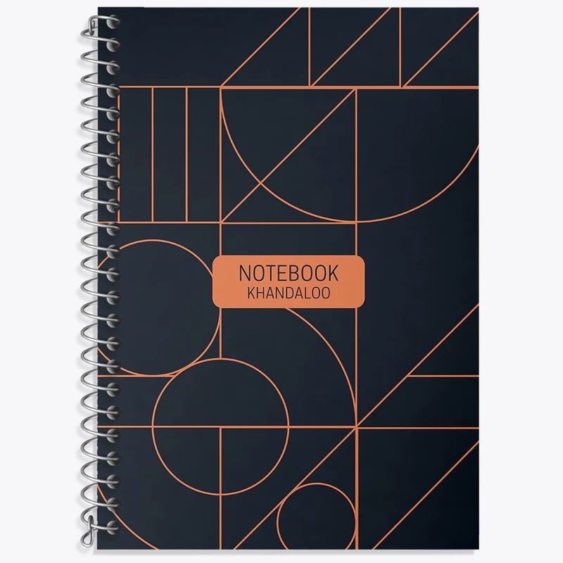 دفتر لغت 50 برگ خندالو طرح مدرن کد N1303