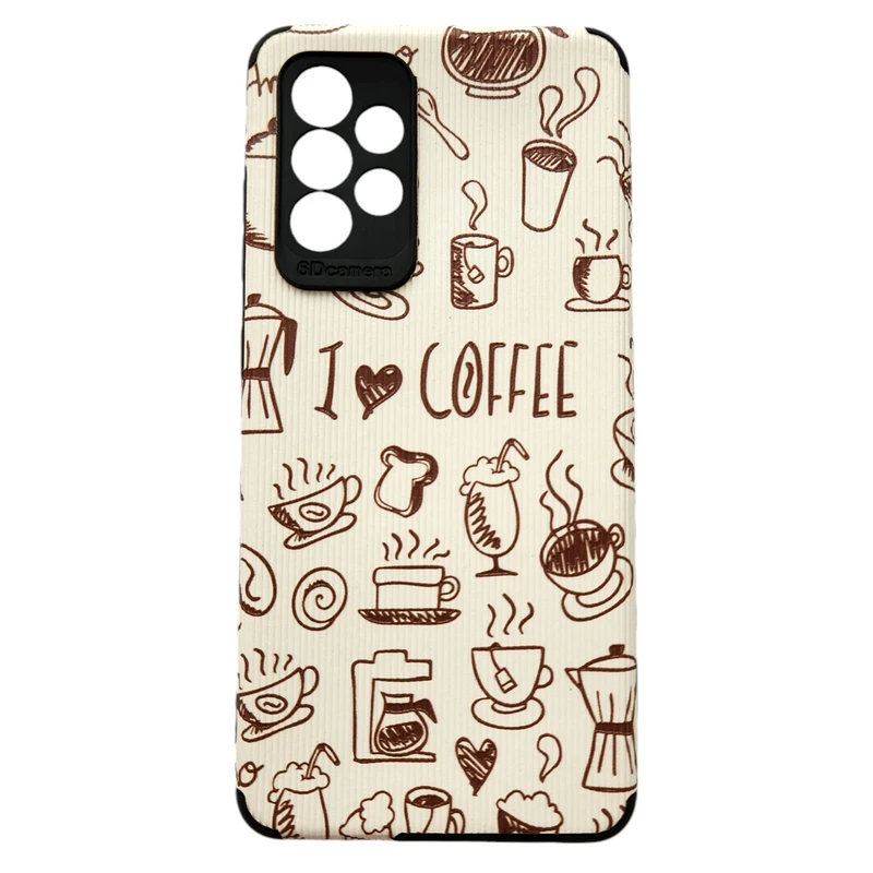 کاور مدل کبریتی طرح Coffee مناسب برای گوشی موبایل سامسونگ Galaxy A33 5G 