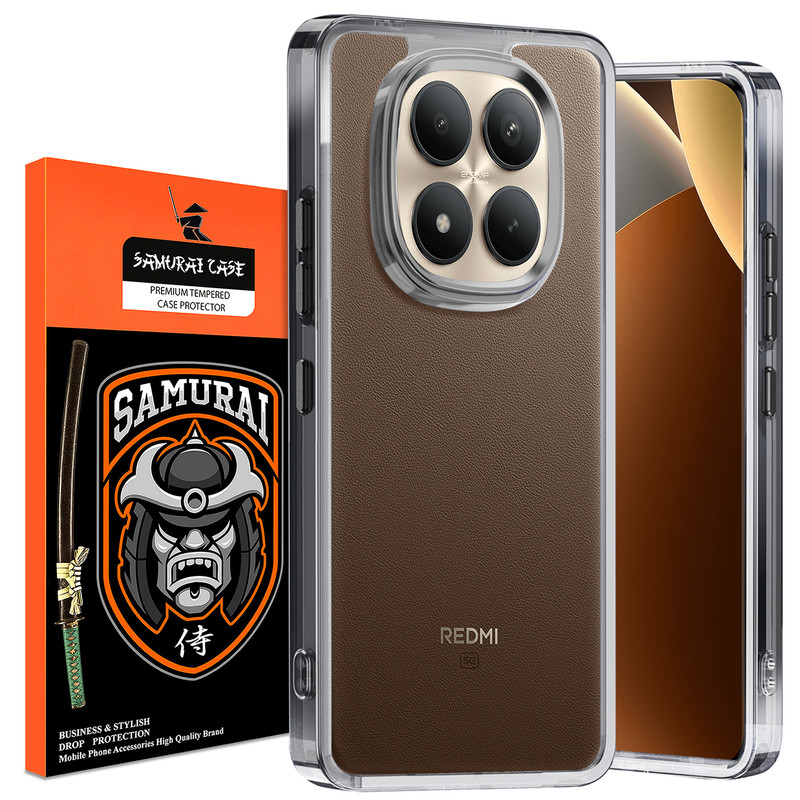 کاور سامورایی مدل Crystal Shield مناسب برای گوشی موبایل شیائومی Redmi Note 15 Pro Plus 5G