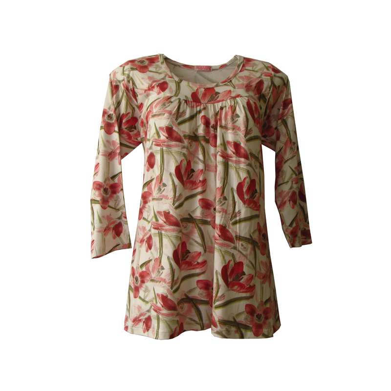 بلوز زنانه مدل گل لیلیوم