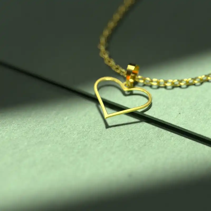 گردنبند طلا 18 عیار زنانه مدوپد مدل اشک کد CA10760