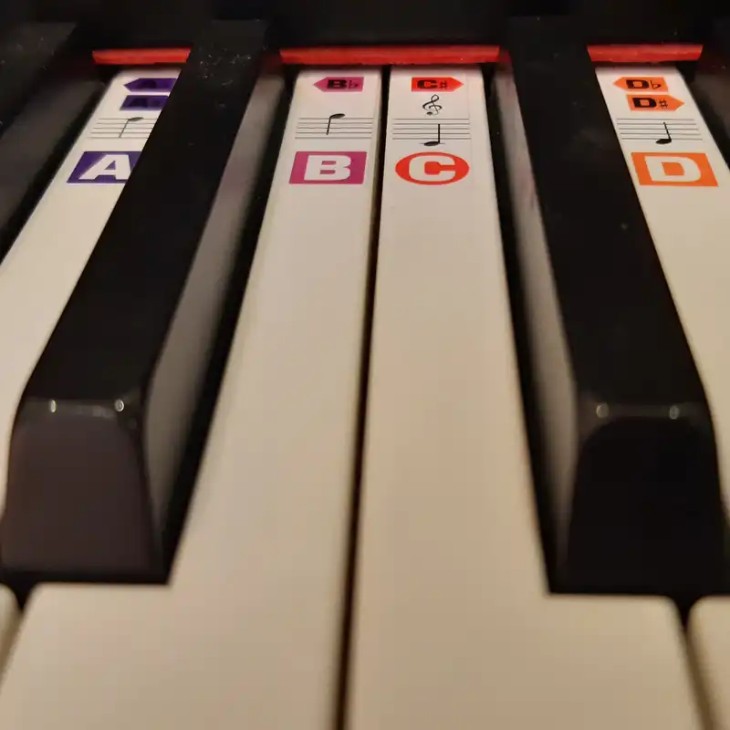 استیکر نت پیانو و کیبورد مدل PSM