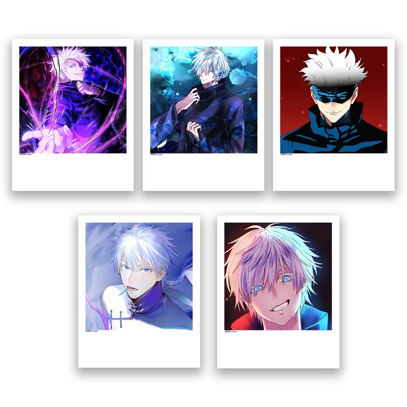 آویز تزیینی عرش مدل انیمه جوجوتسو jujutsu kaisen کد Asa030 مجموعه 5عددی